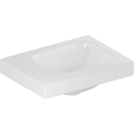 - GEBERIT iCon Light Umywalka 38 x 28 cm bez przelewu biały z powłoką KeraTect 501831004 - 501.831.00.4 - Łazienki Szydłowski