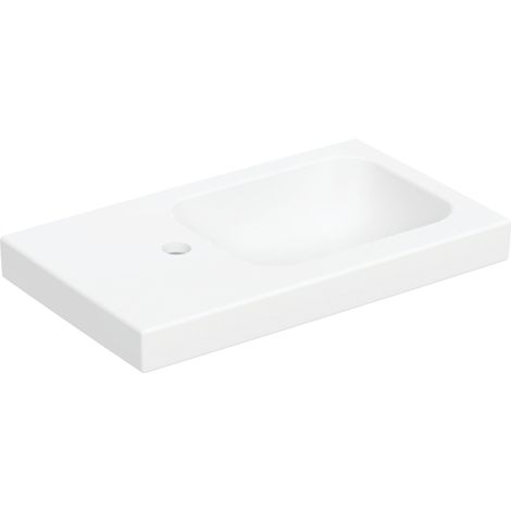 GEBERIT iCon Light Umywalka kompaktowa, 53x31 cm, bez przelewu, z otworem na baterie biały mat 501833JT1 501.833.JT.1 od 