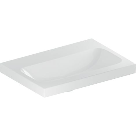 GEBERIT iCon Light Umywalka, 60x42 cm, bez przelewu, bez otworu na baterię, KeraTect 501841008 501.841.00.8 od 