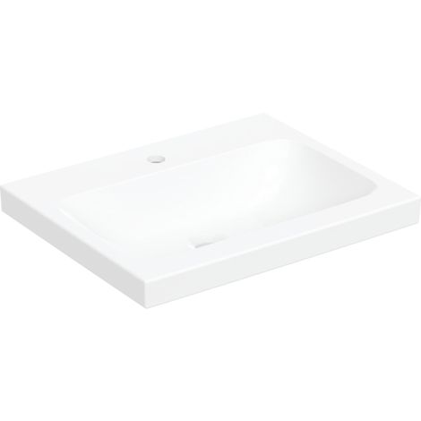 - GEBERIT iCon Light Umywalka nablatowa 60cm, biała KeraTect 501847006 - 501.847.00.6 - Łazienki Szydłowski