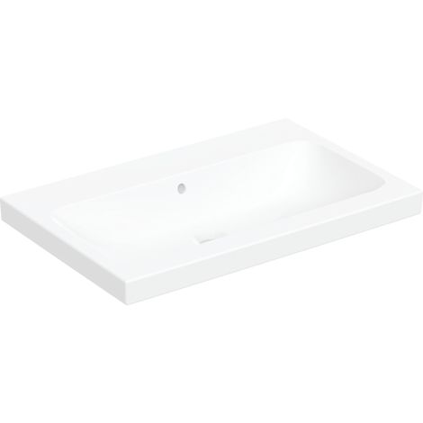 GEBERIT iCon Light Umywalka stawiana na blat 75cm, biała z KeraTect 501848004 501.848.00.4 od 