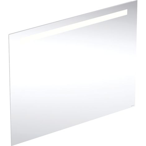 - GEBERIT Option Basic Square Podświetlane lustro, 90x70 cm Aluminium anodyzowane 502808001 - 502.808.00.1 - Łazienki Szydłowski
