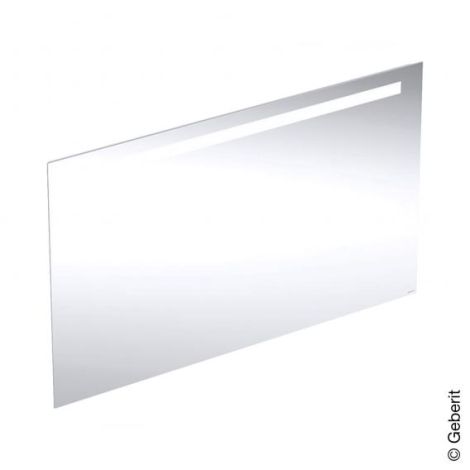 - GEBERIT Option Basic Square Podświetlane lustro 120x70 cm Aluminium anodyzowane 502810001 - 502.810.00.1 - Łazienki Szydłowski