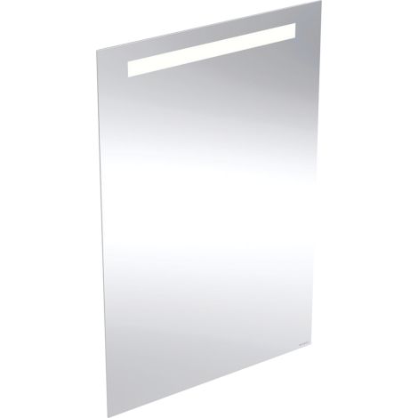 - GEBERIT Option Basic Square Podświetlane lustro, 60x90 cm Aluminium anodyzowane 502812001 - 502.812.00.1 - Łazienki Szydłowski