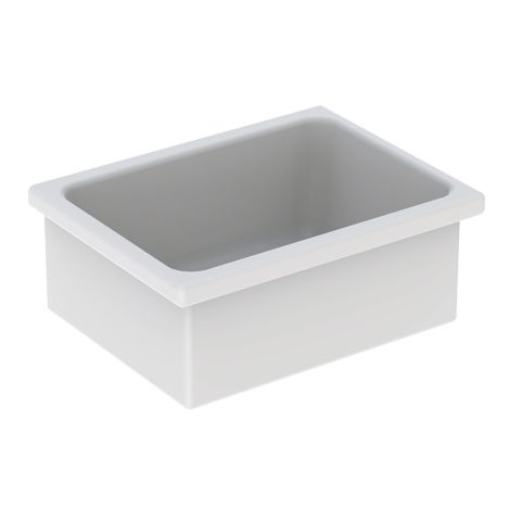 GEBERIT Publica Ruscello ceramiczny zlew 60x45 cm, biały połysk 500885001 500.885.00.1 od 