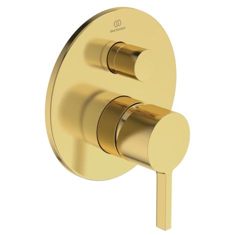 Ideal Standard Joy bateria wannowo prysznicowa do dwóch odbiorników, brushed gold A7383A2 A7383A2 od 