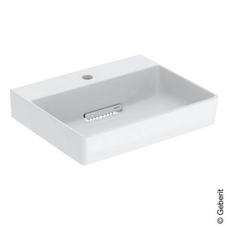  - Geberit ONE umywalka 50 x 41 cm biały połysk z KeraTect 505019001 - 505.019.00.1 - Łazienki Szydłowski