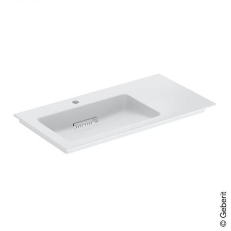 Geberit ONE umywalka meblowa 90x48 cm biały połysk z powłoką KeraTect 505007001 505.007.00.1 od 