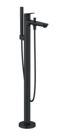 - DURAVIT Wave bateria wannowa stojąca czarny mat WA5250000046 - WA5250000046 BQ - Łazienki Szydłowski