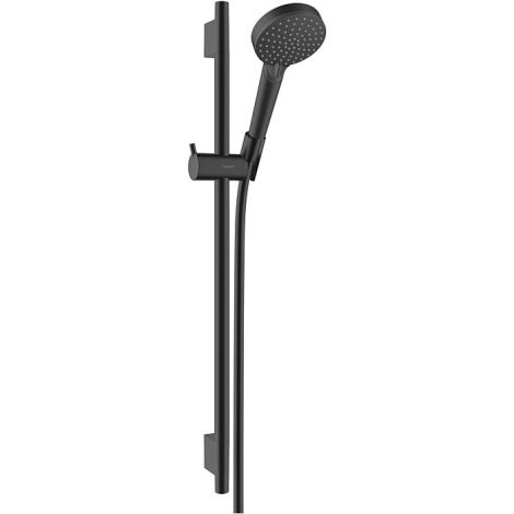 HANSGROHE Vernis Blend Zestaw prysznicowy z drążkiem 65 cm czarny mat 26422670 26422670 od 