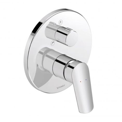 DURAVIT No.1 Jednouchwytowa bateria wannowa podtynkowa chrom N15210012010 N15210012010 od 