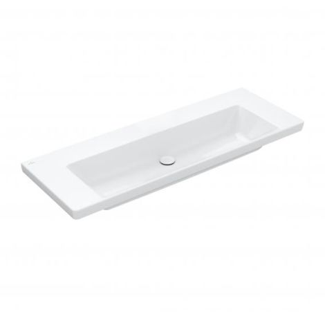 - VILLEROY&BOCH SUBWAY 3.0 Umywalka meblowa 130 x 47cm biała z powłoką ceramic plus 4A70D3R1 - 4A70D3R1 - Łazienki Szydłowski