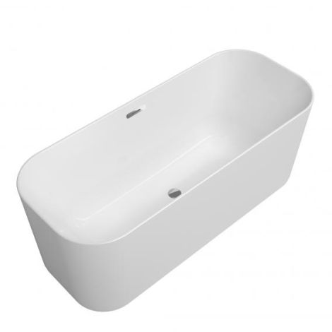  - Villeroy&Boch Finion wanna owalna wolnostojąca 170 x 70cm biała, ze zintegrowaną funkcją napełniania chrom UBQ177FIN7N100V401 - UBQ177FIN7N100V4-01 - Łazienki Szydłowski