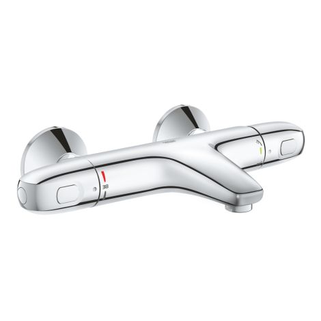 - GROHE-Grohtherm 1000 Bateria wannowa z termostatem chrom 34816003 - 34816003 - Łazienki Szydłowski