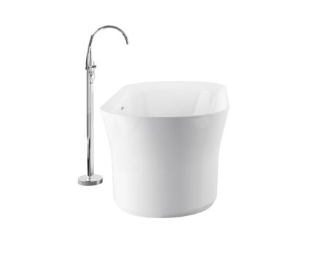  - RAVAK YPSILON wanna akrylowa wolnostojąca 180 x 80 cm biała XC00100034 - XC00100034 - Łazienki Szydłowski