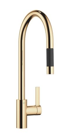 Dornbracht Tara Ultra bateria kuchenna z wyciagana wylewką mosiądz 3387087509 33870875-09 AS od 