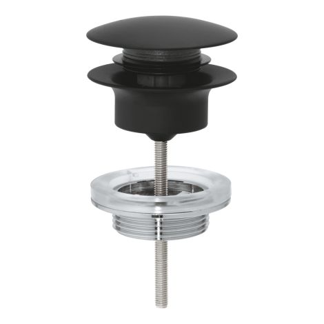 - GROHE- zamykany zestaw odpływowy z korkiem phantom black 29510KF0 - ostatnia sztuka - 29510KF0 - Łazienki Szydłowski