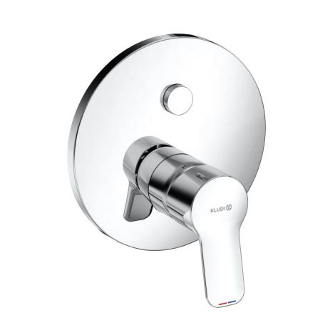  - KLUDI PURE&EASY podtynkowa bateria wannowo-prysznicowa chrom 376590565 - 376590565 - Łazienki Szydłowski