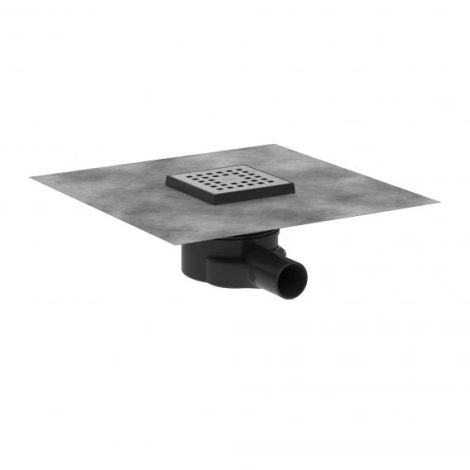 HANSGROHE RainDrain Point odpływ punktowy 10 x10 cm, kolor stal nierdzewna szczotkowana 56246800 56246800 od 