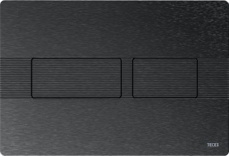  - TECESolid przycisk spłukujący do WC, szczotkowany grafit ze strukturą liniową 9240438 - 9240438 OB - Łazienki Szydłowski