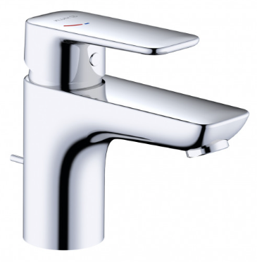  - KLUDI Pure&Style bateria umywalkowa 75 chrom 403880575WR4 - 403880575WR4 - Łazienki Szydłowski