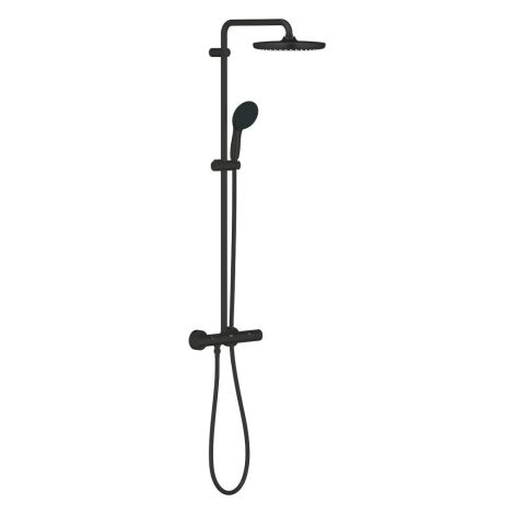  - GROHE-Tempesta System 250 System prysznicowy z termostatem czarny mat 266702431 - 266702431 - Łazienki Szydłowski