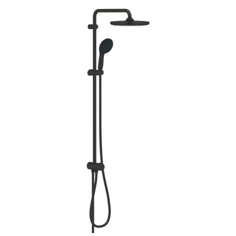  - GROHE-Tempesta System 250 System prysznicowy z przełącznikiem czarny mat 269792431 - 269792431 - Łazienki Szydłowski