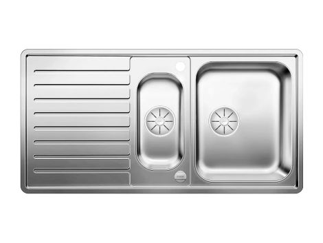 BLANCO CLASSIC Pro 6 S-IF zlewozmywak 100x51 cm, odwracalny, korek auto., InFino, odsączarka stalowa, stal polerowana 523665 523665 od 