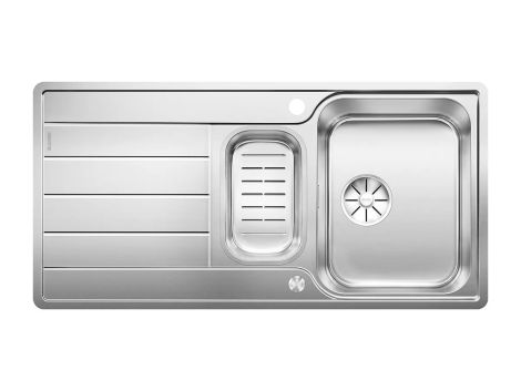 BLANCO CLASSIMO 6 S-IF zlewozmywak 100x50 cm odwracalny, korek auto., PushControl, InFino, odsączarka stalowa, stal polerowana 525329 525329 od 