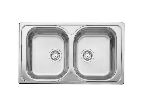  - BLANCO TIPO 8 zlewozmywak 86x50 cm odwracalny stal nierdzewna mat 511924 - 511924 - Łazienki Szydłowski