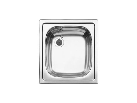 BLANCO TOP EE zlewozmywak 43,5x47 cm bez przelewu (1 1/2) stal nierdzewna mat 501065 501065 od 