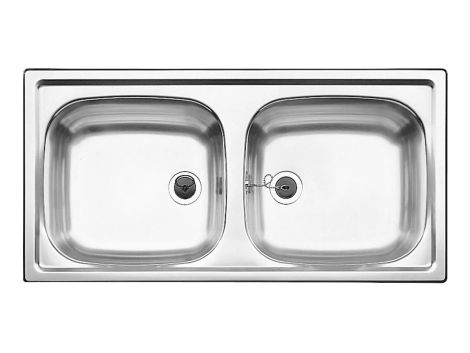 BLANCO TOP EZ zlewozmywak 86x43,5 cm odwracalny, bez przelewu (1 1/2) stal nierdzewna mat 500372 500372 od 