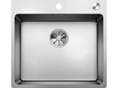BLANCO ANDANO 500-IF/A zlewozmywak 54x50 cm , korek auto., InFino, PushControl stal polerowana 525245 525245 od 