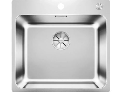 BLANCO SOLIS 500-IF/A zlewozmywak 54x50 cm korek auto., InFino, PushControl stal szczotkowana 526124 526124 od 