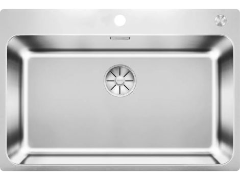 BLANCO SOLIS 700-IF/A zlewozmywak 74x50 cm korek auto., InFino, PushControl stal szczotkowana 526127 526127 od 