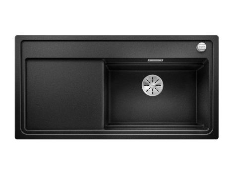  - BLANCO ZENAR XL 6 S-F SteamerPlus Silgranit antracyt prawa, korek auto., InFino, deska jesionowa, GN1/2, GN1/3 524082 - 524082 - Łazienki Szydłowski