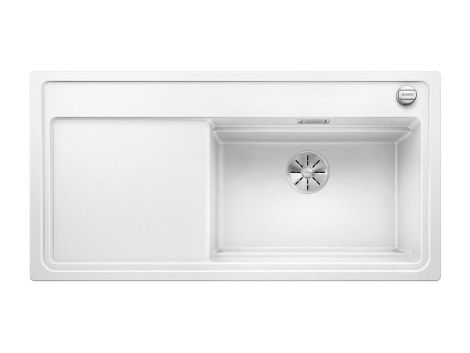 BLANCO ZENAR XL 6 S-F SteamerPlus Silgranit biały prawa, korek auto., InFino, deska jesionowa, GN1/2, GN1/3 524085 524085 od 