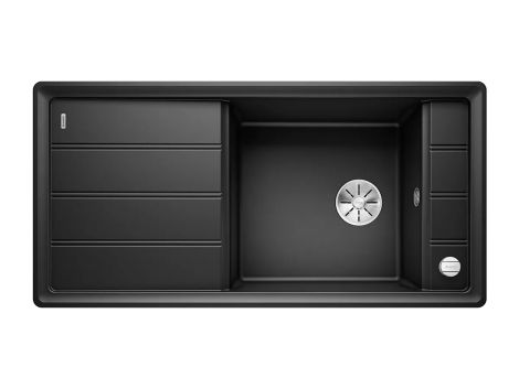  - BLANCO FARON XL 6 S Silgranit zlewozmywak 100x50 cm odwracalny, korek auto., InFino czarny 525895 - 525895 - Łazienki Szydłowski