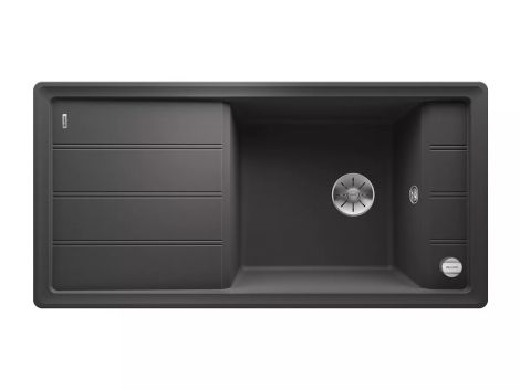  - BLANCO FARON XL 6 S Silgranit zlewozmywak 100x50 cm odwracalny, korek auto., InFino szarość skały 524784 - 524784 - Łazienki Szydłowski