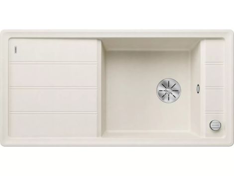 BLANCO FARON XL 6 S Silgranit Zlewozmywak 100x50 cm odwracalny, korek auto., InFino delikatny biały 527081 527081 od 