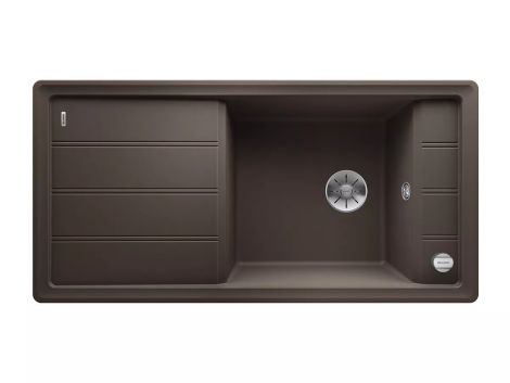 BLANCO FARON XL 6 S Silgranit zlewozmywak 100x50 cm odwracalny, korek auto., InFino kawowy 524792 524792 od 