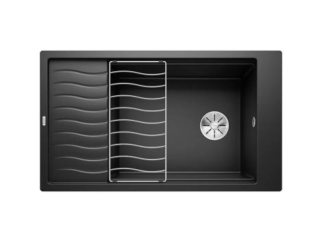 - BLANCO ELON XL 8 S Silgranit zlewozmywak 86x50 cm odwracalny, InFino, kratka ociekowa czarny 525886 - 525886 - Łazienki Szydłowski