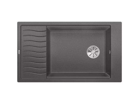 - BLANCO ELON XL 8 S Silgranit zlewozmywak 86x50 cm odwracalny, InFino, kratka ociekowa szarość skały 524871 - 524871 - Łazienki Szydłowski