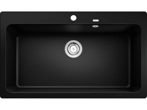 - BLANCO NAYA XL 9 Silgranit zlewozmywak 86x51 cm czarny 525947 - 525947 - Łazienki Szydłowski