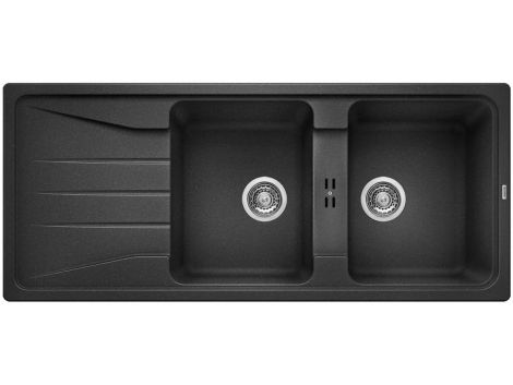 - BLANCO SONA 8 S Silgranit zlewozmywak 116x50 cm odwracalny antracyt 519698 - 519698 - Łazienki Szydłowski