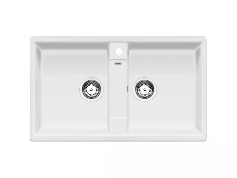  - BLANCO ZIA 9 Silgranit biały 516678 - 516678 - Łazienki Szydłowski