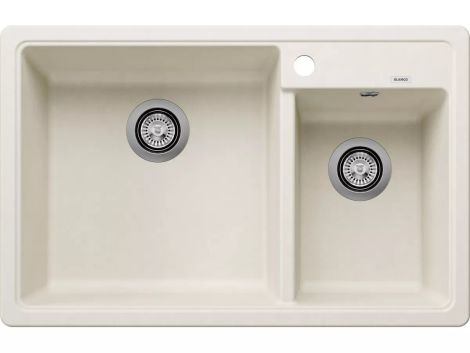  - BLANCO LEGRA 8 Silgranit Zlewozmywak 78x50 cm delikatny biały 527089 - 527089 - Łazienki Szydłowski