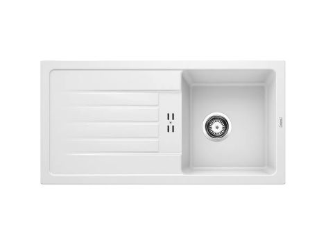  - BLANCO FAVUM 45 S Silgranit zlewozmywak 86x43,5 cm odwracalny biały 524229 - 524229 - Łazienki Szydłowski