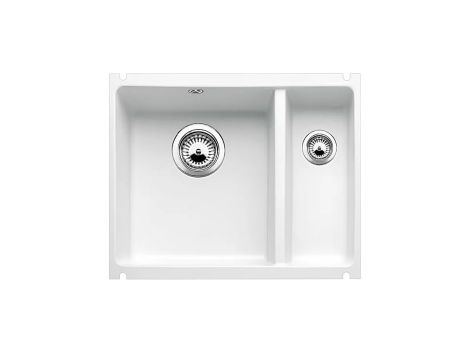 BLANCO SUBLINE 350/150-U Ceramika zlewozmywak 56,7x45,6 cm komora lewa biały połysk 514522 514522 od 