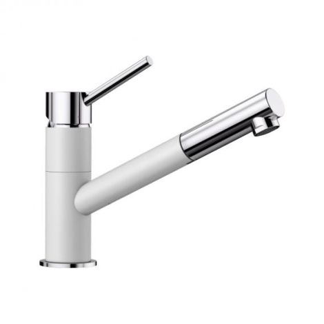 BLANCO KANO-S bateria kuchenna z wyciąganą wylewką biały/chrom 525040 525040 od 